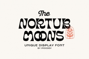 Nortub Moons - Modern Cursive Font Download