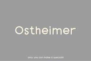 Ostheimer Font Download