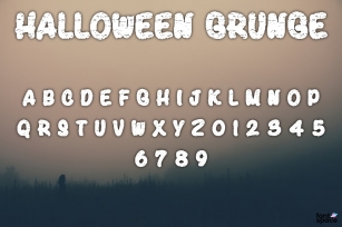 Halloween Grunge Font Download