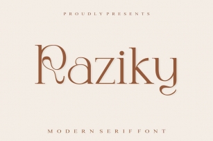 Raziky Sylist Display Font Font Download