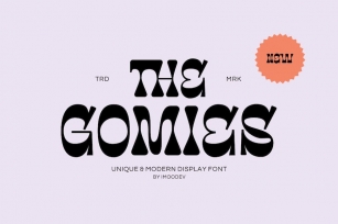 The Gomies - Thick Modern Font Font Download