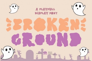 Broken Ground | A Quirky Display Font Font Download