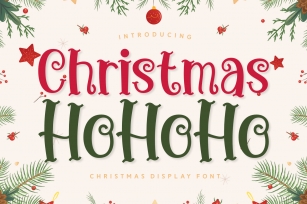 Christmas Ho Ho Ho Font Download