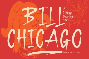 Bill Chicago | A Display Font Font Download