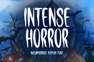 Intense Horror Font Download