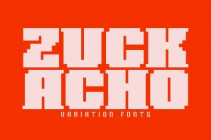 Zuck Acho Font Download