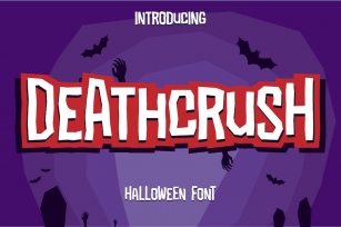 Deathcrush Font Download