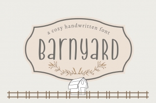 Barnyard Fun and Cute Font Download