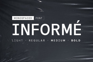 Informe - Monospaced Font Download