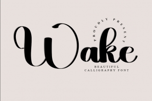 Wake Font Download