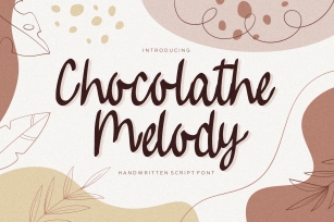 Chocolathe Melody Font Download