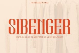 Sibenger Font Download