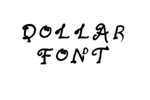 Dollar Font Download