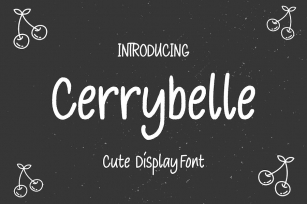 Cerrybelle - Cute Display LA Font Download