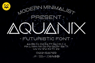 AQUANIX Font Font Download