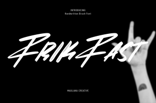 Frikfast Brush Scipt Font Download