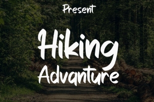 Hiking Advanture Font Download