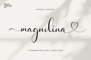 Magnolina Font Download