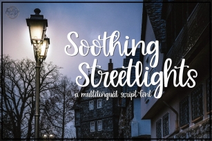 Soothing Streetlights Font Download