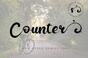 Counter Font Download