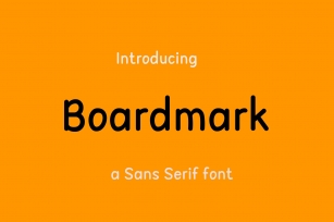 Boardmark Font Download