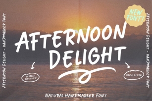 Afternoon Delight Font Download