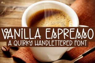 Vanilla Espresso Font Download