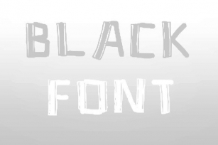 Black Font Download