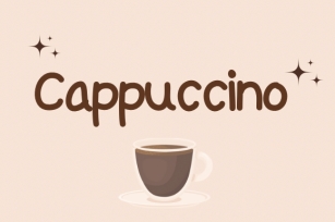 Cappuccino Font Download