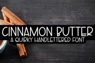 Cinnamon Butter Font Download