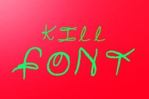 Kill Font Download