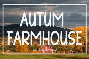 Autum Farmhouse Font Download