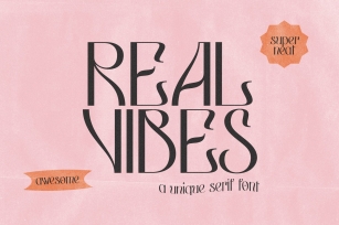 Real Vibes Font Download