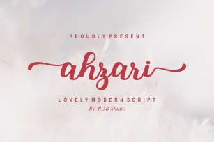 Ahzari Font Download