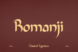 Romanji Font Download