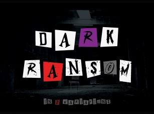 Dark Ransom Font Download