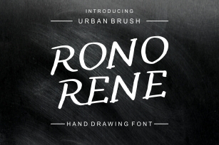 Rono Rene Font Download