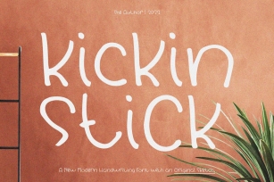 Kickin Stick Font Download