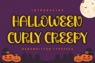 Halloween Curly Creepy Font Download