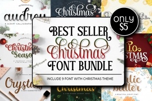 Best Seller Christmas Bundle Font Download