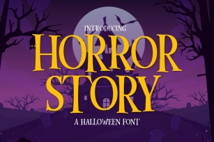 Horror Story Font Download