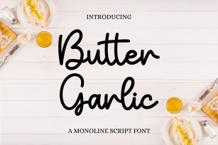 Butter Garlic Font Download