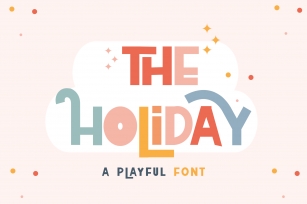 THE HOLIDAY Font Download