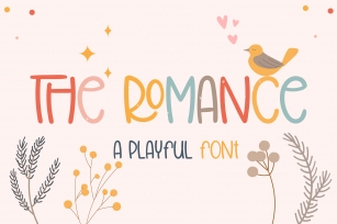 THE ROMANCE Font Download