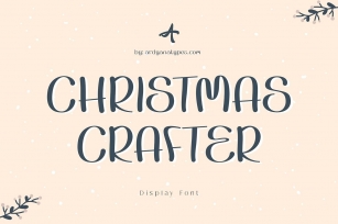 Christmas Crafter Font Download
