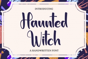 Haunted Witch Font Download