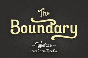 Boundary Font Download