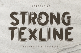 Strong Texline Font Download