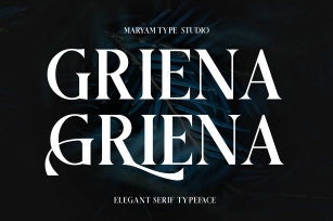 Griena Elegant Serif Font Download