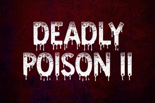Deadly poison II Font Download